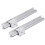 2x Lineare Führungsschiene 300mm mit Block 5