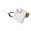 Motorized Ball Valve 2 Wire 2 Way NC DN25 Brass ABS DC 12V-24V 2