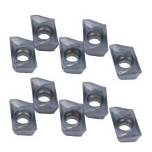 10x Fräserplatten Schnellbearbeitung CNC Karbonstahl