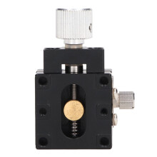 (40x40mm / 1.57x1.57in) Lineare X-Achse Manuelle Plattform Schraubenvorschub 25x25mm