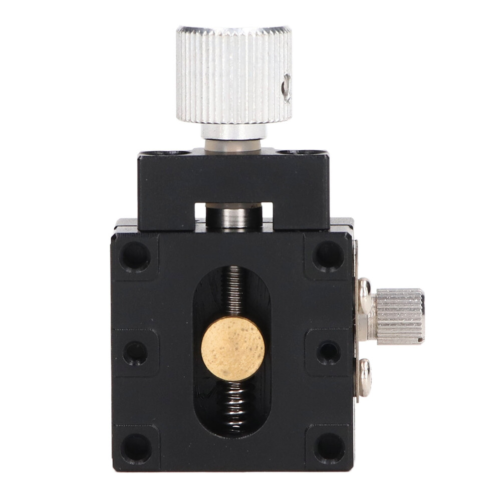 (25X25mm / 0.98X0.98in) Linear Stage X Axis Manual Platform Screw Feeding 25X25mm Scale 323163111216