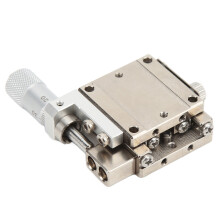 Lineare X-Achse 25x25mm manuelle Verschiebeplattform