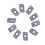 10x Hartmetall-Wendeplatten CNC-Drehbank 5