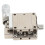 Lineare X-Achse 25x25mm manuelle Verschiebeplattform 2