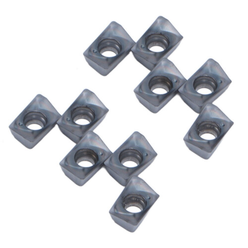 10x Fräserplatten Schnellbearbeitung CNC Karbonstahl 1