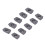 10x Hartmetall-Wendeplatten CNC-Drehbank 4
