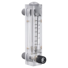 Einstellbarer Panel-Durchflussmesser 0,3-3 GPM Acryl transparent