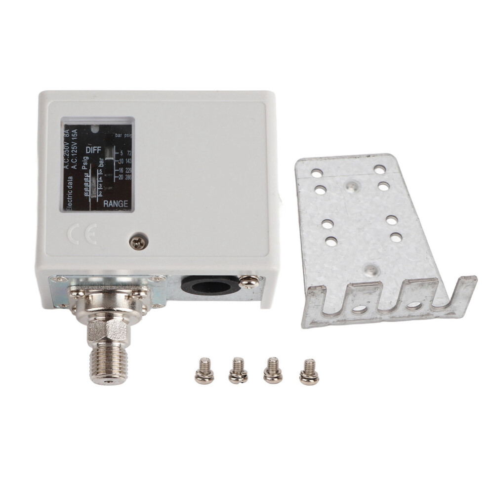 (1/4In Connector) 20Kg Pressure Switch Copper Core Ip40 Dryer Boiler Cooler Ac125v 1/4In 610830827960