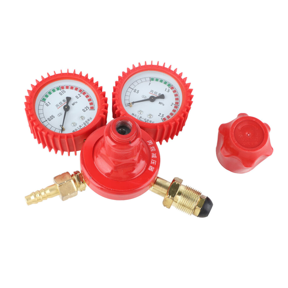 Propane Tank Gauge Clear Dial Anti-Slip Knob Aluminum Gas Regulator 323163344744