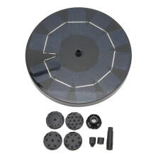 Solarbrunnenpumpe 6 Düsen DC4.5V schwimmend