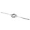 Runder Gewindestock-Handgriff 55x22mm verstellbar 4