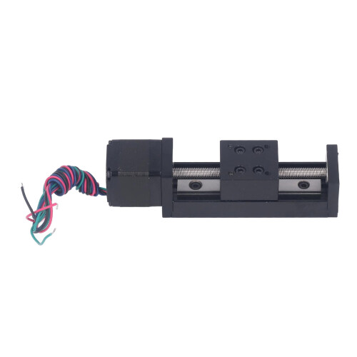 Mini Linear Rail Guide Slide Actuator 28 Stepper Motor 50mm Stroke DIY 2
