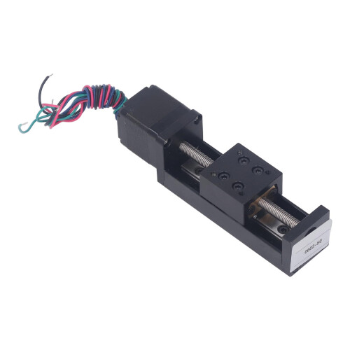 Mini Linear Rail Guide Slide Actuator 28 Stepper Motor 50mm Stroke DIY 1