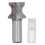 Bullnose-Fräser 1/2" Schaft Halbrand 1