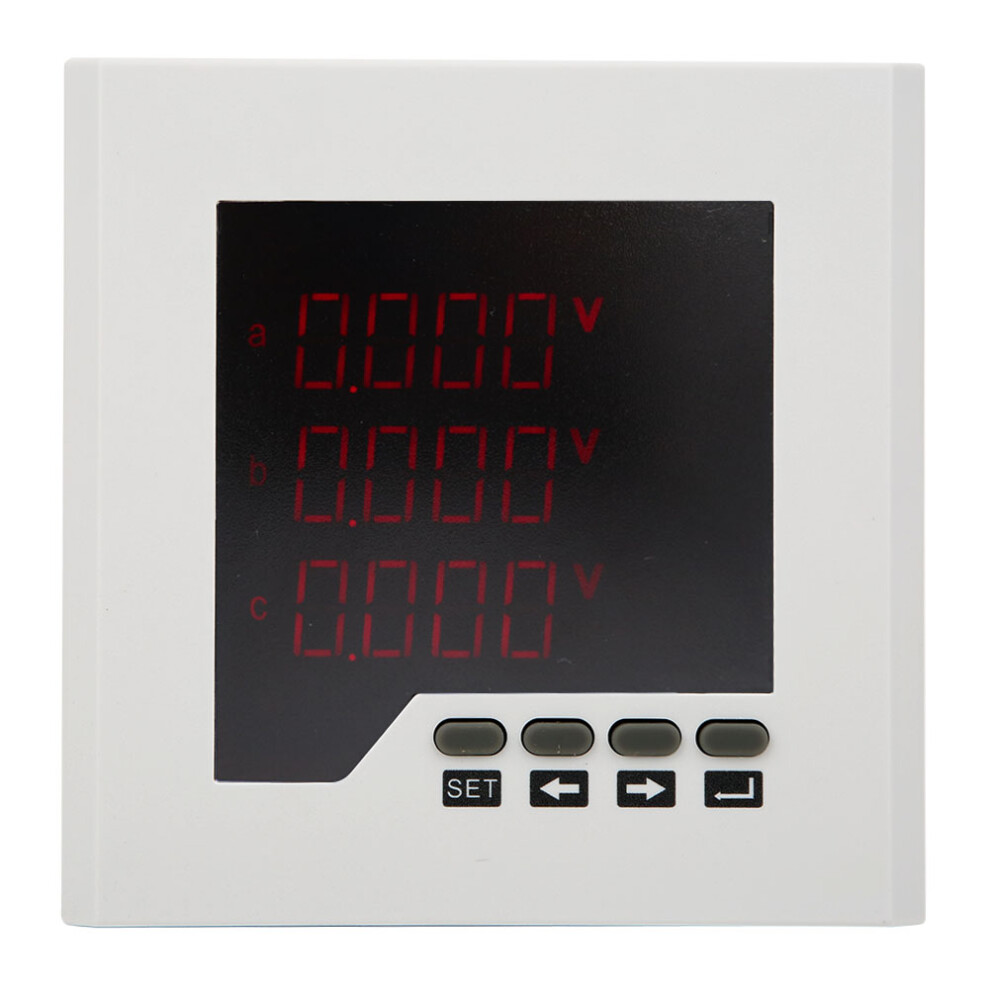 Dtm-D120 3 Phase Multifunction Power Meter Ac220v Rs485 323163186580