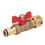 Drehtor-Kugelventil NPT 3/8" Wasserrohr-Adapter 2
