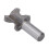Bullnose-Fräser 1/2" Schaft Halbrand 4