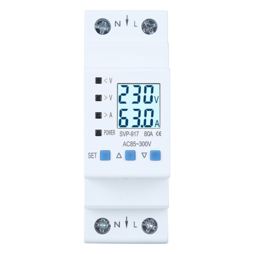 (80A) Voltage Protector 80A Auto Recovery with Display