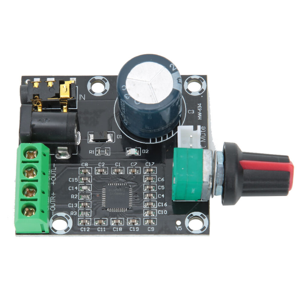 Pam8610 Class D Audio Amp Board 15W Dual Channel 12V 610830929848