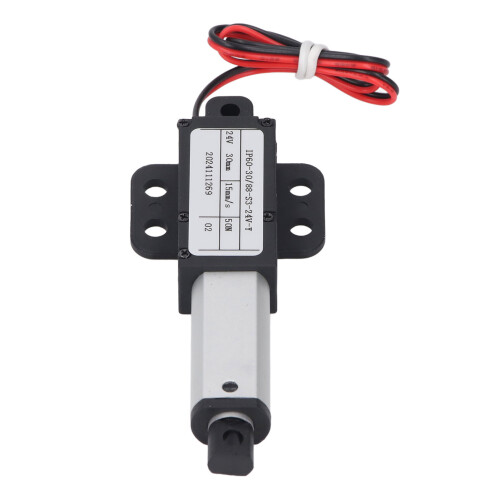 Mini-Linearantrieb 24V 30mm Hub 50N 15mm/s IPX4 1