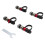 4x Reifenentlüftungsventil Kit mit Drucksensor 5