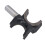 Bullnose-Fräser 1/2" Schaft 1 3/8" Kugelhartstahl 5