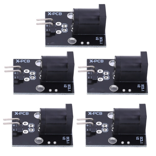 5x DC2.1 Stromanschluss-Konverter-Modul