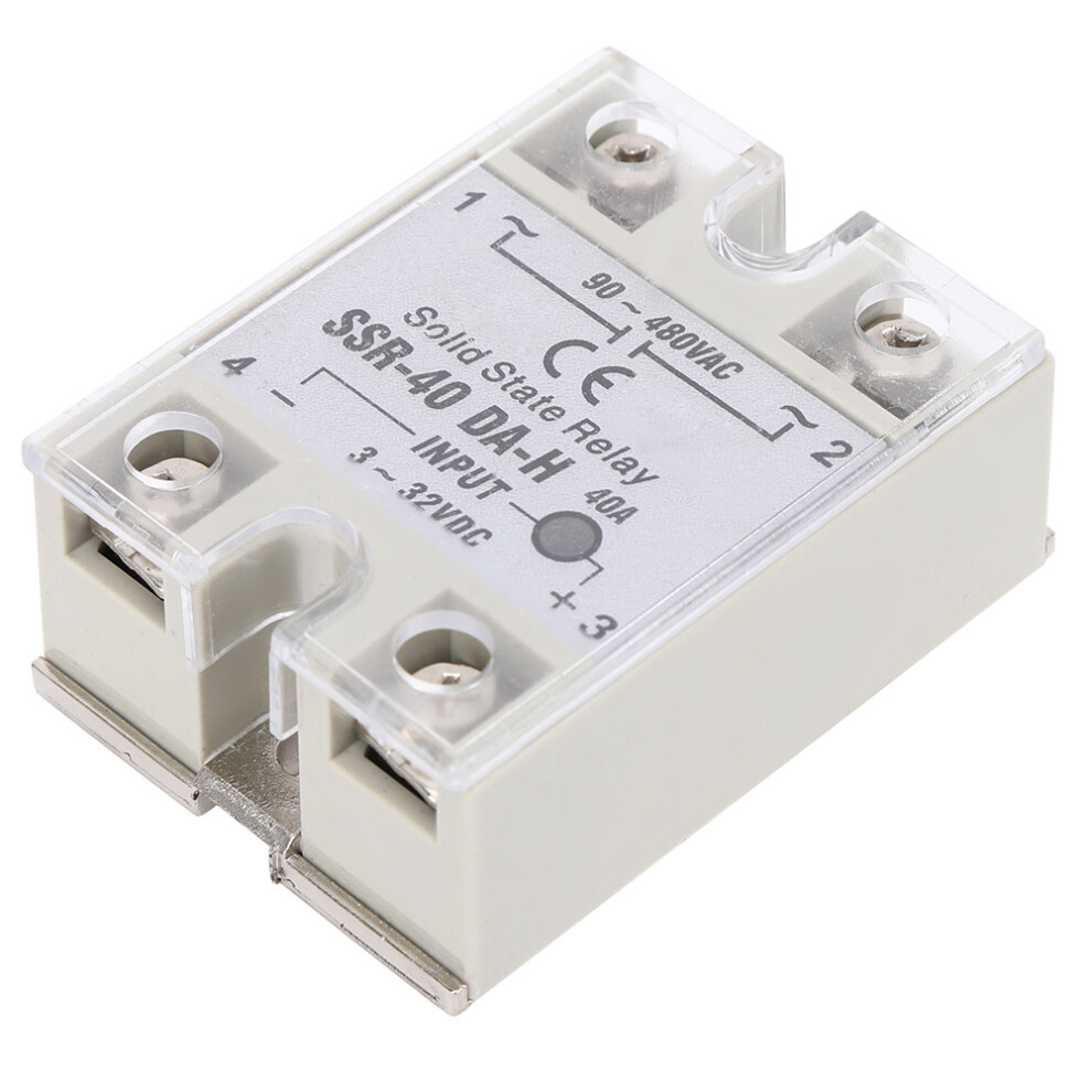 Solid State Relay Dc Ac Ssr Non Contact Switch Ssr-40A 90-480Vac 610830923020