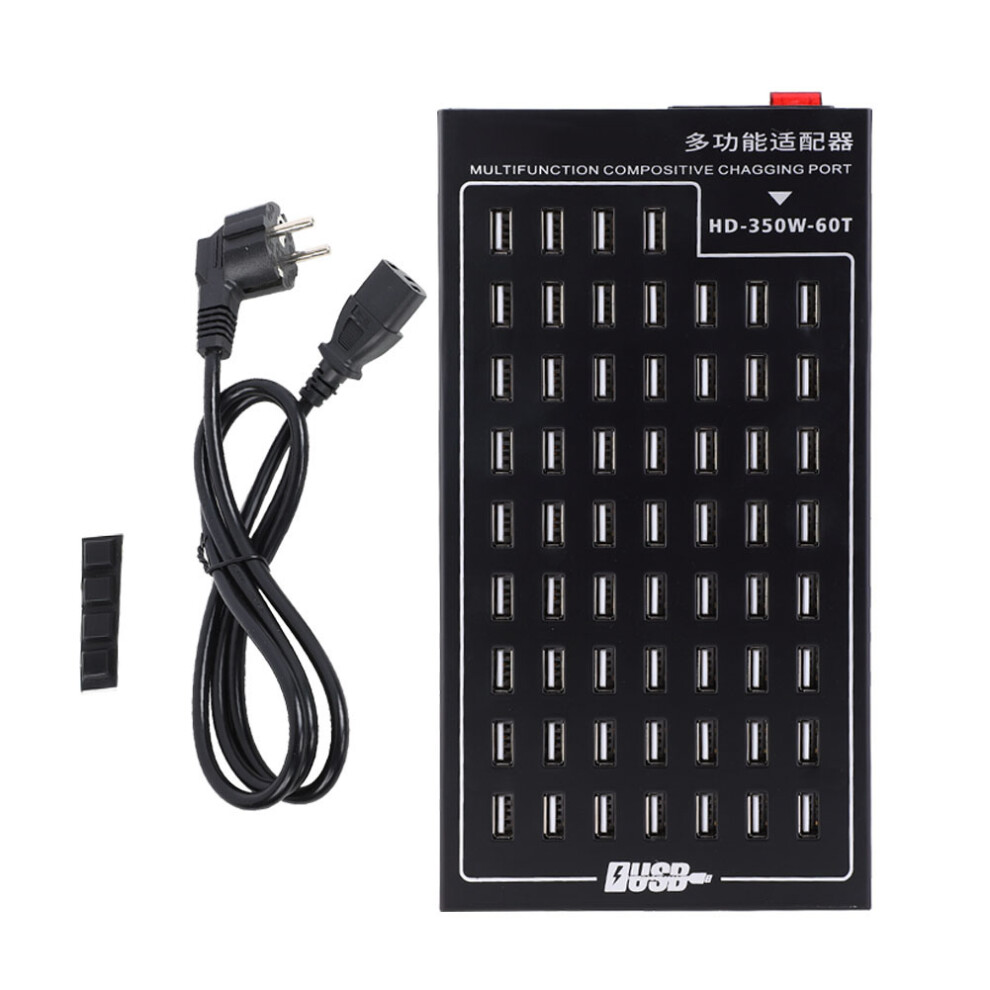 60 Ports Usb Charging Station Hd-350W-60T 5V2a Charger Stand For Phone 610830925611