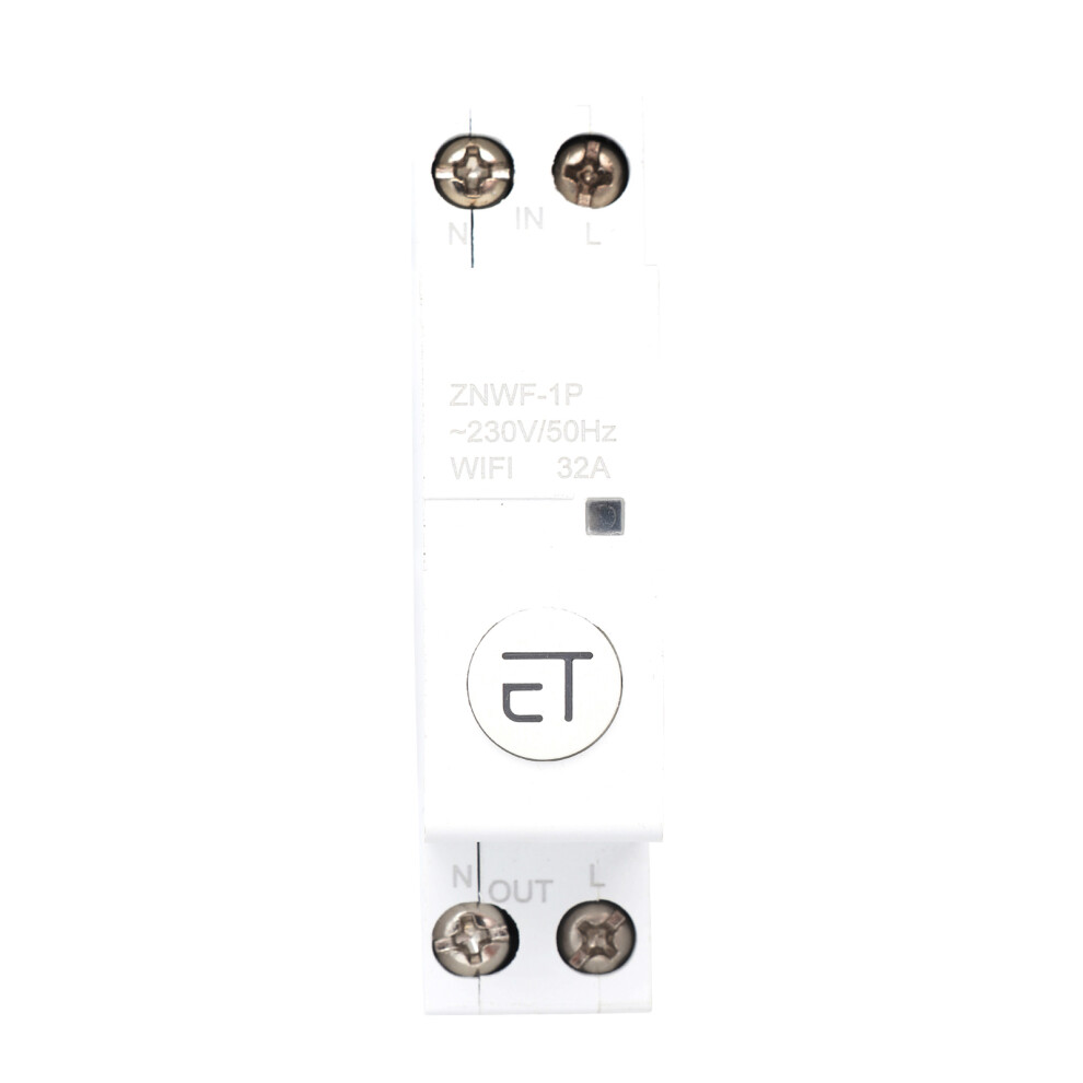 (1P 32A) Wifi Circuit Breaker Remote Switch 1P Ac230v 32A Ip20 610830923655