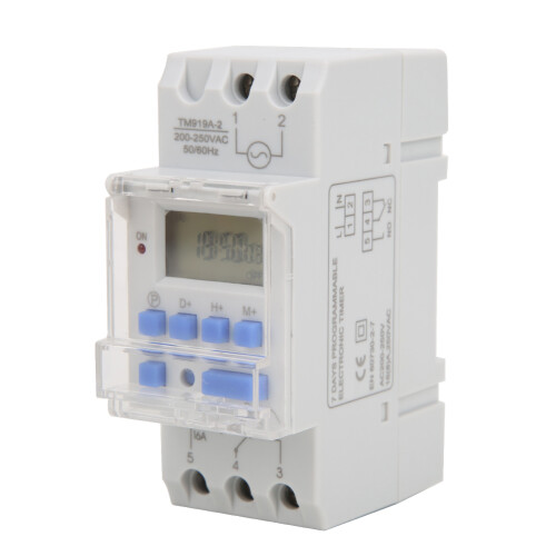 TM919A-2 200V AC 16A LCD 7-Tage programmierbarer Digitaltimer