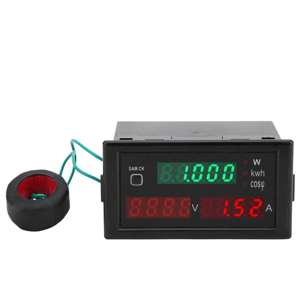 (Ac220v) Digital Ac Meter Led Voltmeter Current Energy Monitor Ac220v 610830921743