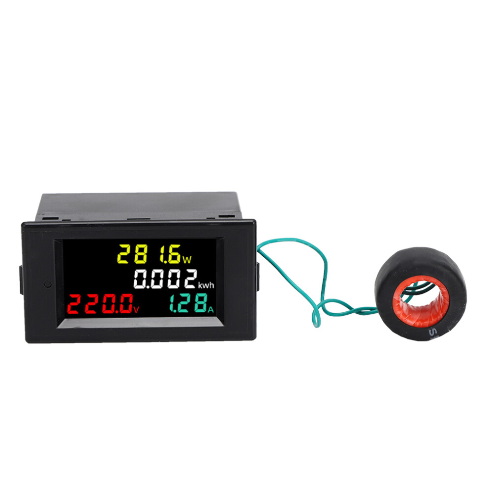 (Ac220v) Ac Led Power Monitor Multifunctional Digital Voltmeter 220V 610830921781