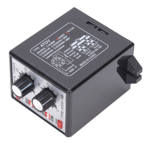 Doppel-Timer-Schalter mit Drehregler AC110V 2