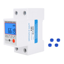 Digitaler Energiemesser 1 Phase Hintergrundbeleuchtung 230V 50Hz