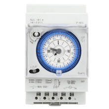 SUL181D Mechanischer Timer 15 Min 24H Schützrelais 250VAC 16A