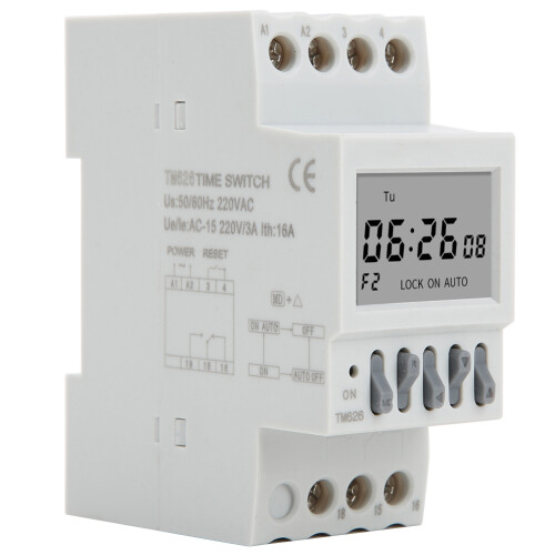 TM626 Zeitschaltuhr Relais Din-Schiene AC220V Smart Time Control