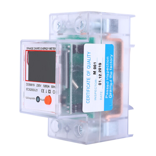 Digitaler Zähler 1 Phase, 5-80A, Multifunktion, Beleuchtung 2