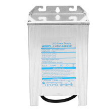 (LHDV‑24E 250 24V) Regenwasserdichtes LED-Netzteil 250W 24V Aluminium