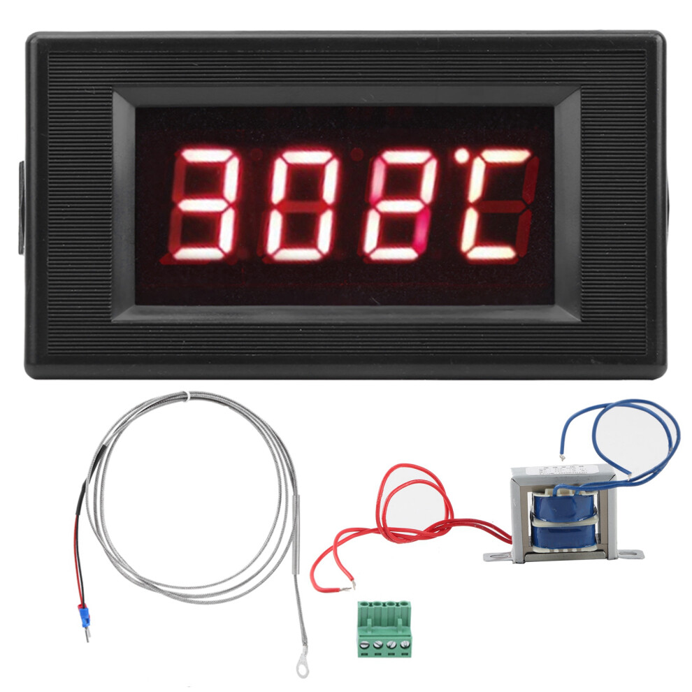 Industrial Digital Thermocouple Tester Ktype 220V Accuracy 610830909642