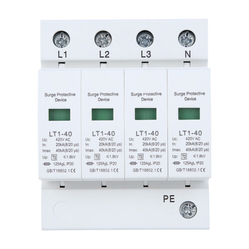 Surge Protection Device White Arc Module 4P LT140 40ka AntiThunder