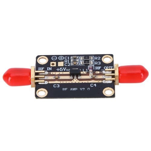 RF Amplifier Module 1W 0.05-4GHz Wide Bandwidth High Gain Low Noise