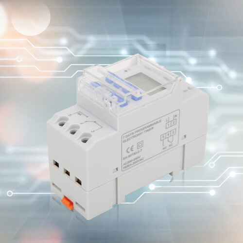 TM919A-2 200V AC 16A LCD 7-Tage programmierbarer Digitaltimer 2