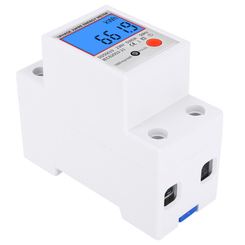 Digital Energy Meter 1 Phase Backlight 230V 50Hz 1