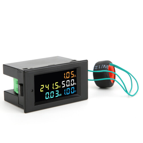(AC200.0‑450.0V) AC-LED-Strommonitor Multifunktions-Digitalvoltmeter 380V 1