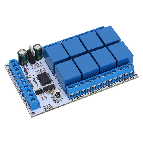 (12V) 8 Channel IR Remote Relay 12V 1