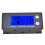 ((10-100V) Blue) LCD Digitalvoltmeter DC 10-100V blau Alarm 3