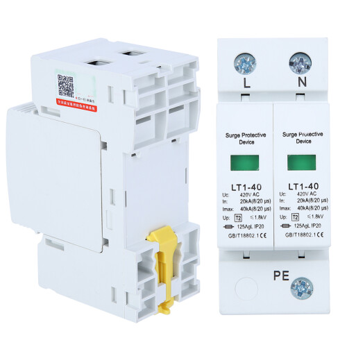 Überspannungsschutzgerät Weißer Lichtbogenmodul 2P LT140 40kA 2