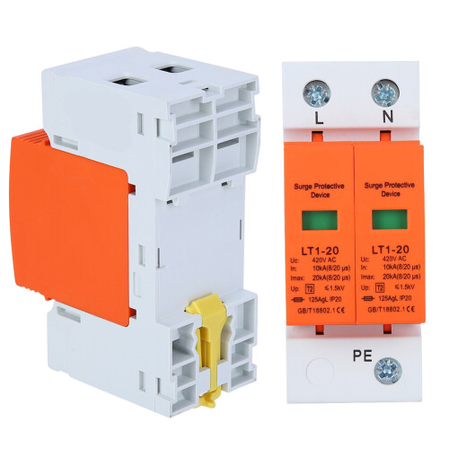 Überspannungsschutz Orange Lichtbogenmodul 2P LT120 20kA 1
