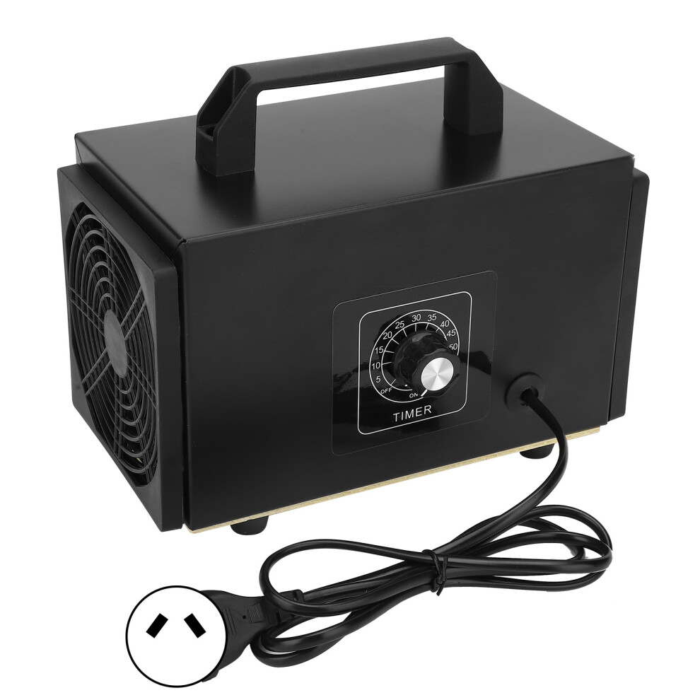 (Au Plug 220V 20G / H) Portable Ozone Generator Air Purifier Black 15G/H Timer Uk Plug 610830897314
